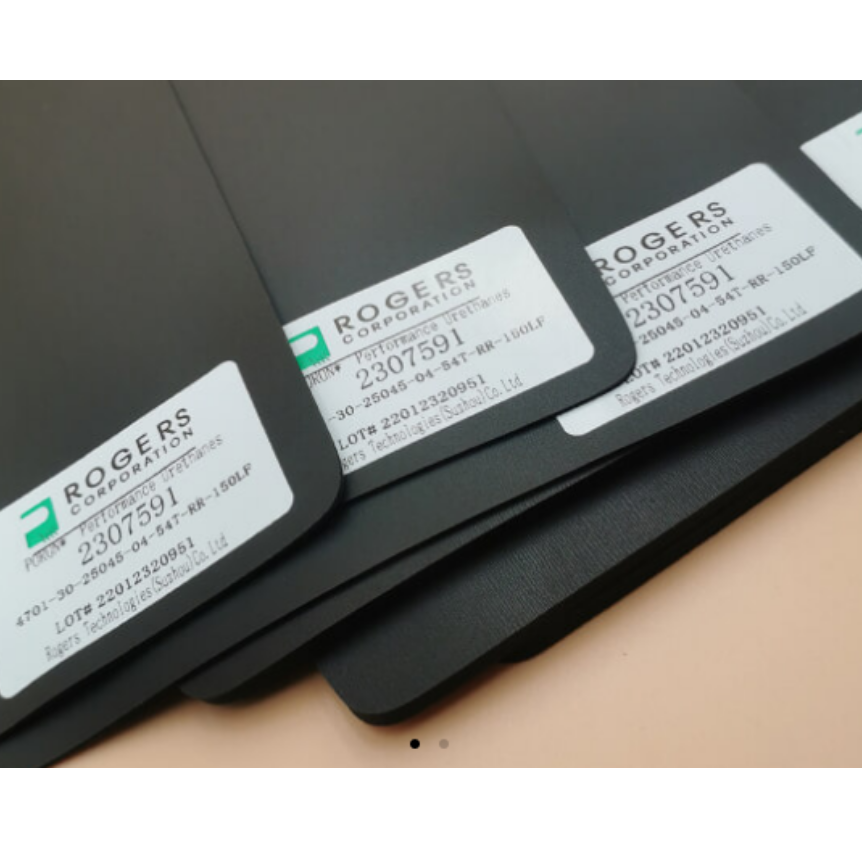 BISCO HT-800 Ht800 Glossy Silicone Foam Insulation Shock Absorbing Flame Retardant Rogers Poron Bisco Silicone Series BF1000
