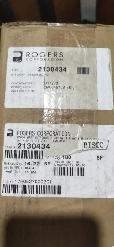 BISCO HT-800 Ht800 Glossy Silicone Foam Insulation Shock Absorbing Flame Retardant Rogers Poron Bisco Silicone Series BF1000
